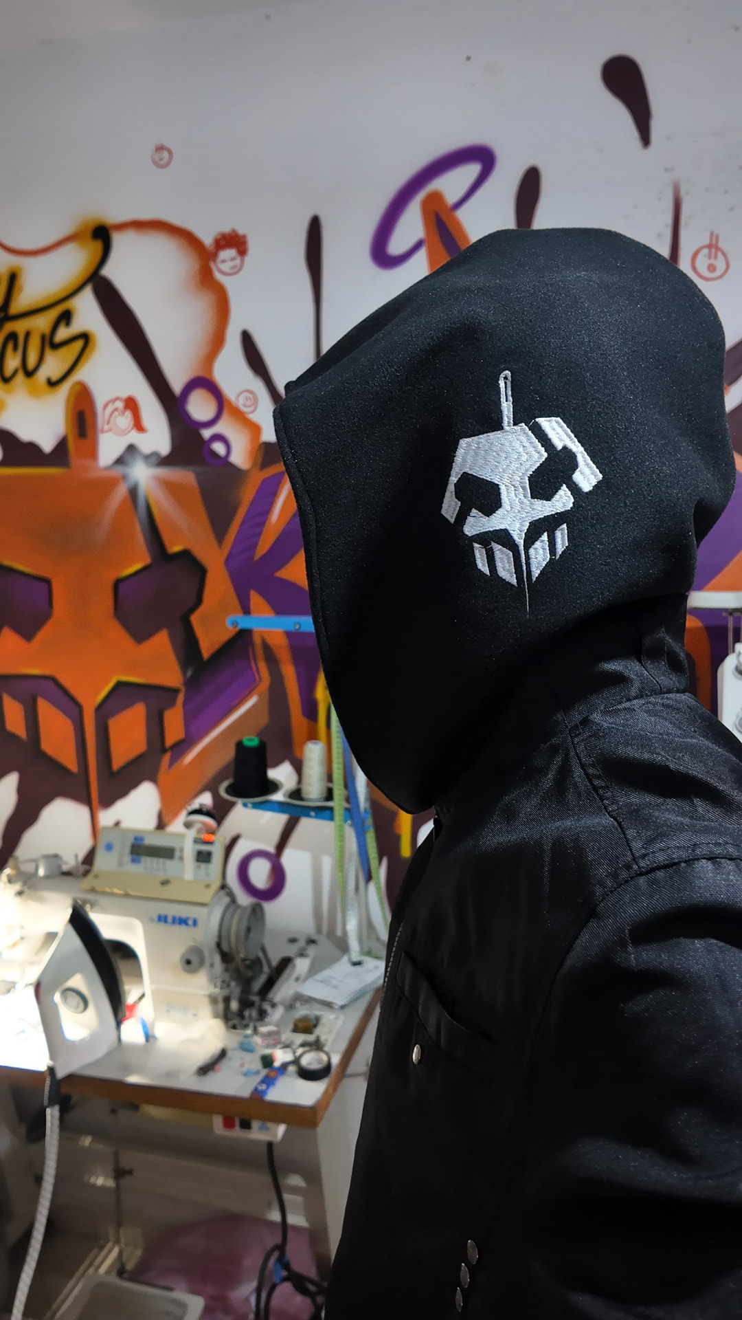 Reaper Hoodie — Noir