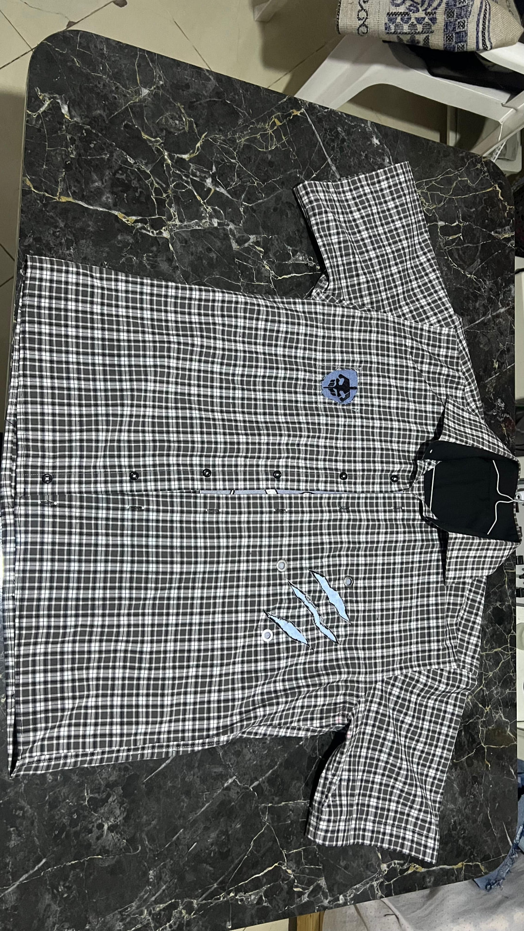 Checked Overshirt