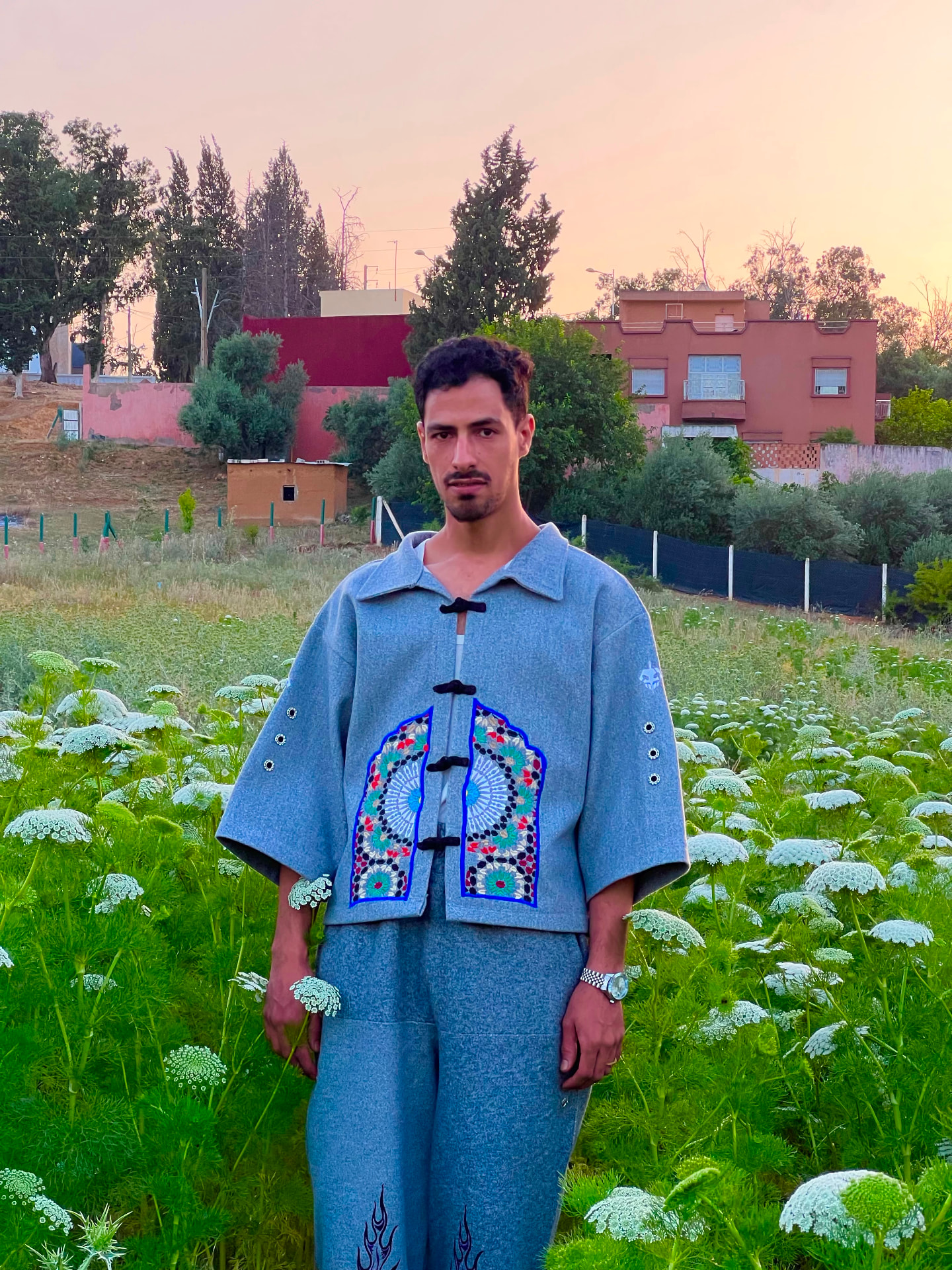 Mosaic Jacket — Denim
