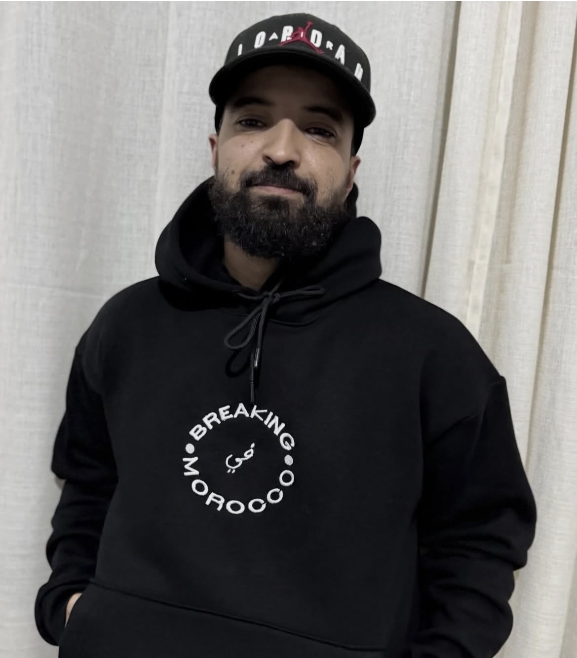 Breaking Morocco Hoodie — Noir